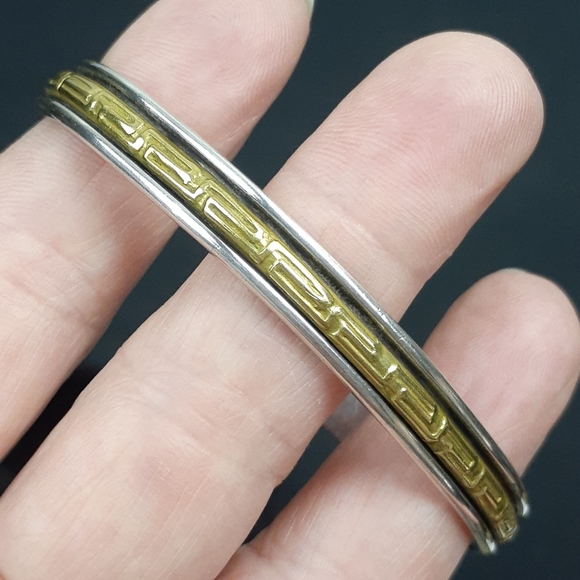 Sterling cuff bracelet - Picture 4 of 6